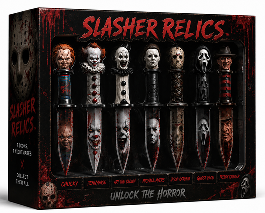 Slasher Relics 7-Piece Horror Dagger Collector Set