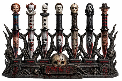 Slasher Relics 7-Piece Horror Dagger Collector Set